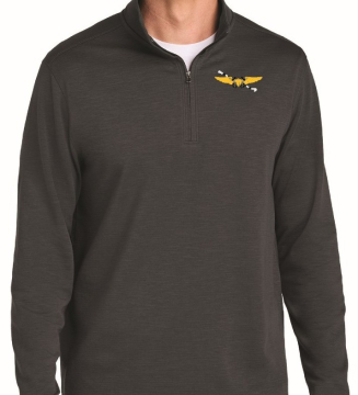 Pullover NFO 1/4Zip Grey PortAuthority